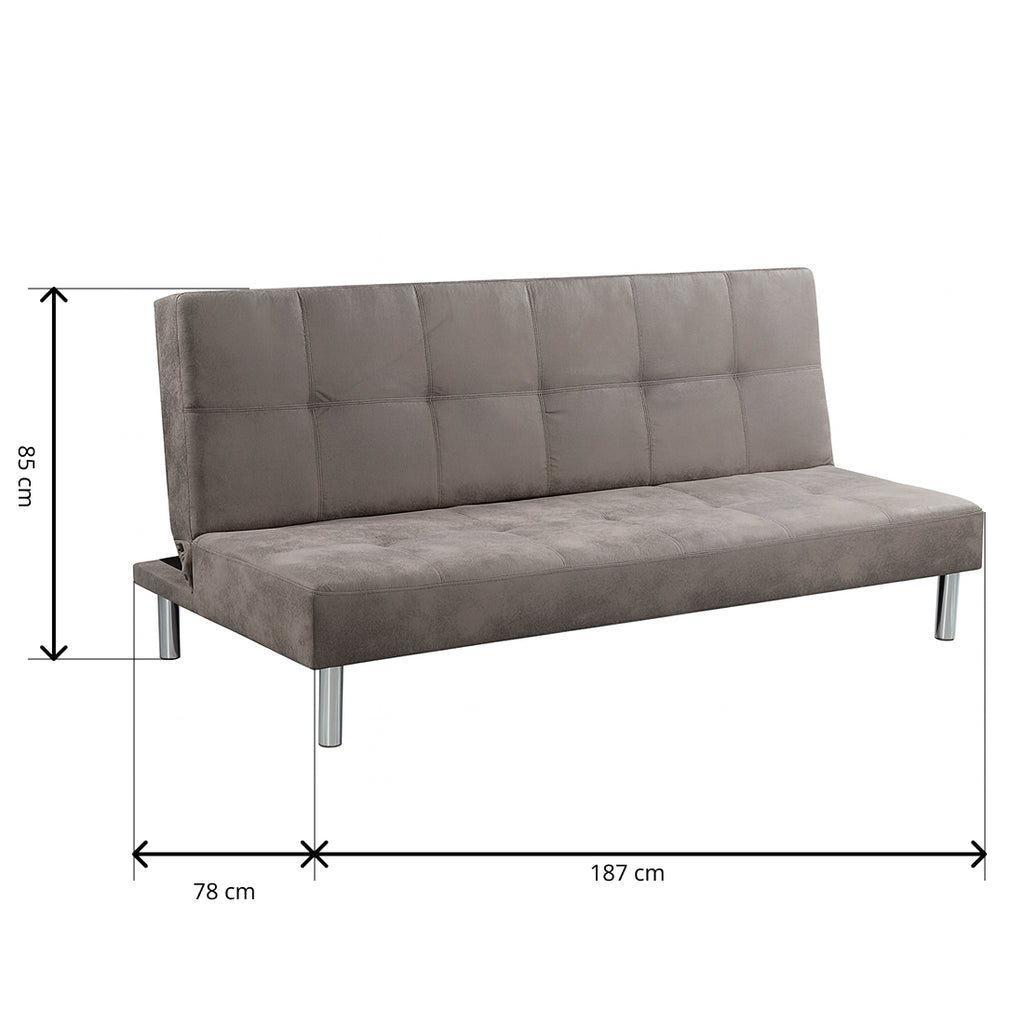 Sofá Cama Clic-Clac Beisbol Cemento