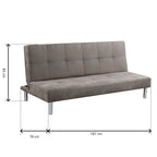 Sofá Cama Clic-Clac Beisbol Cemento