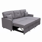 Sofá Cama Dax Chaise Longue Gris