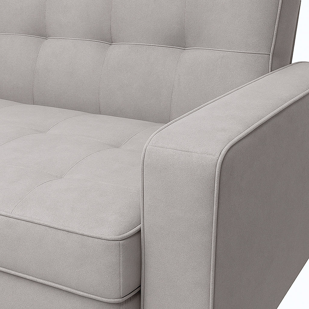 Sofá Cama 3 Plazas Rol Gris