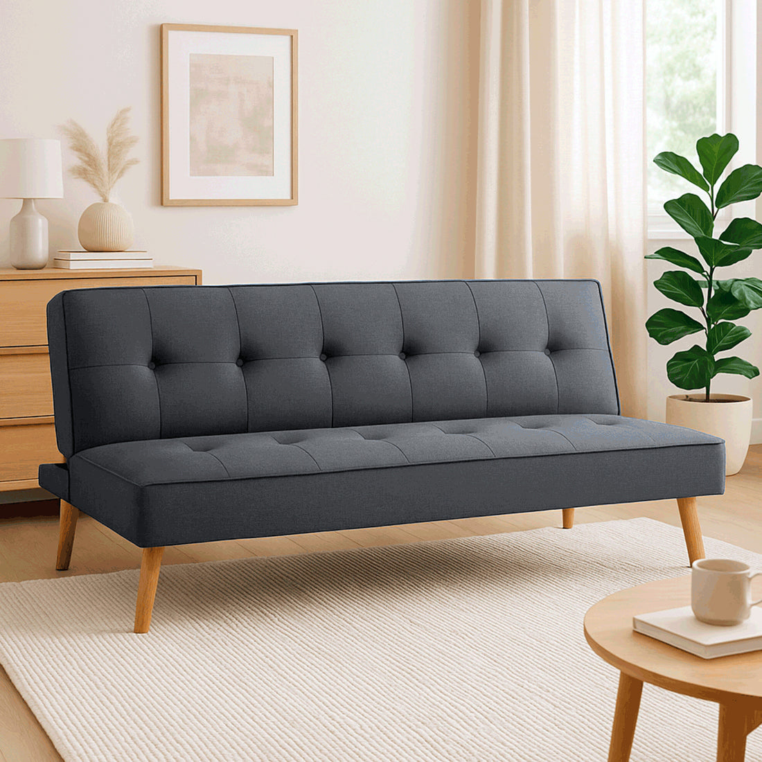 Sofá Cama Clic-Clac Unai Gris