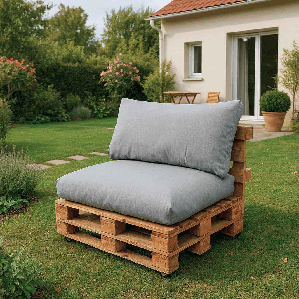 Cojines Impermeables para Palets Gris.