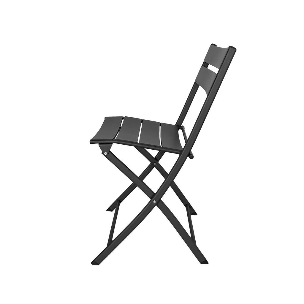 Sillas Plegables de Acero 52x46X81 cm Antracita