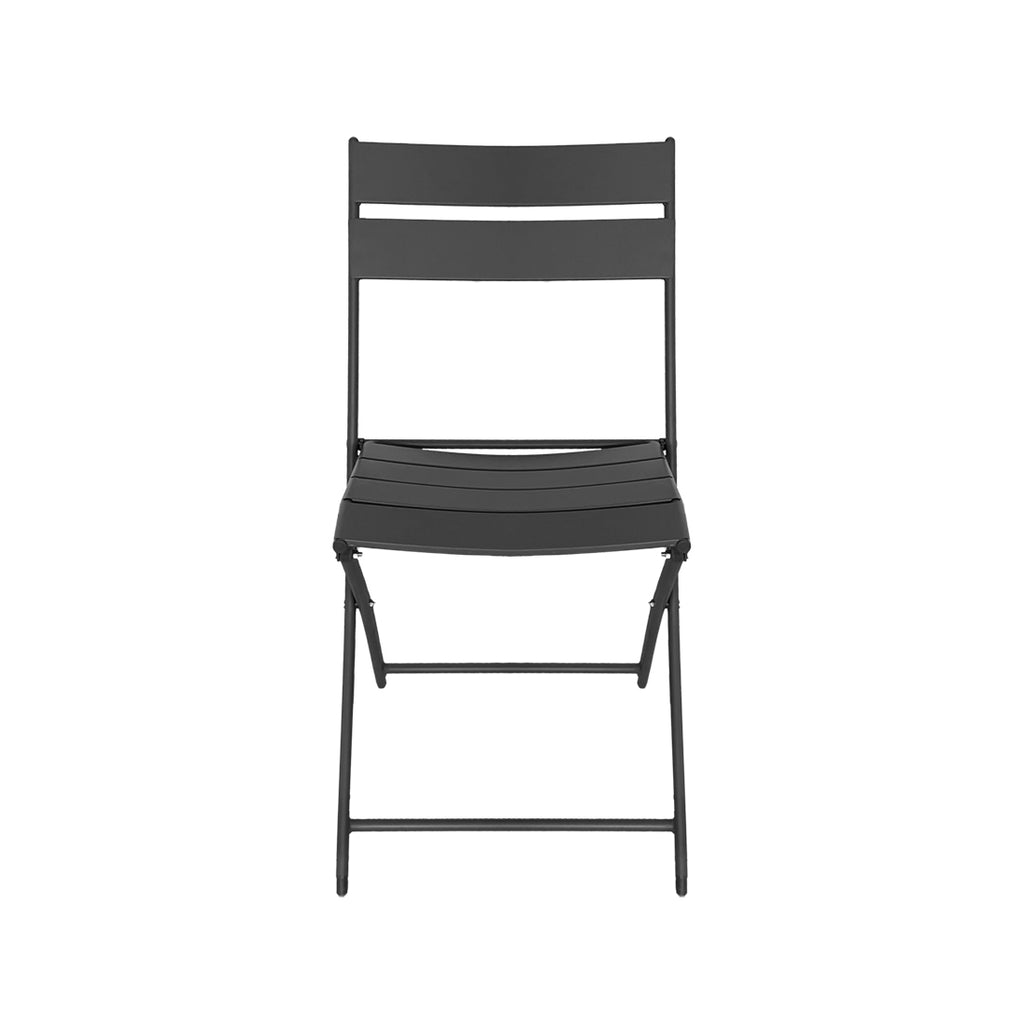 Sillas Plegables de Acero 52x46X81 cm Antracita