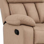 Sillón Relax Madrid Reclinable Manual 1 Plaza Beig