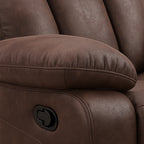 Sillón Relax Madrid Reclinable Manual 1 Plaza Chocolate