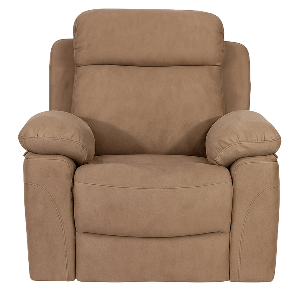 Sillón Relax Manual Menfis con Muelles Ensacados 1 Plaza Piedra