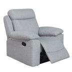 Sillón Relax Manual Olimpo 1 Plaza Gris