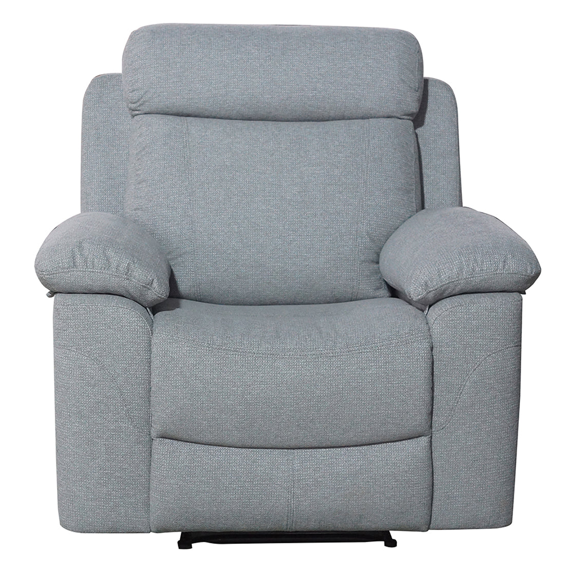 Sillón Relax Manual Olimpo 1 Plaza Gris