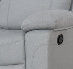 Sillón Relax Manual Olimpo 1 Plaza Gris