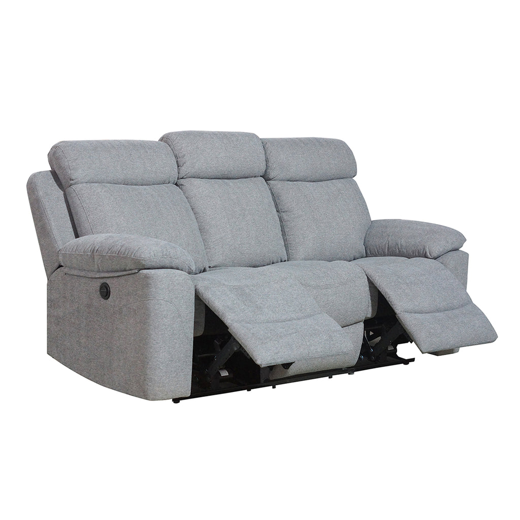 Sofá Manual Olimpo 3 Plazas Gris