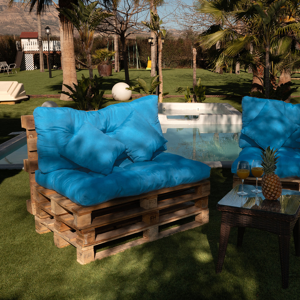 Cojines para Palets Azul