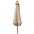 Toldo Octogonal de Repuesto para Sombrilla 3 Metros Beige