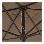 Sombrilla de Jardín Anti UV Ø 3 M Topo