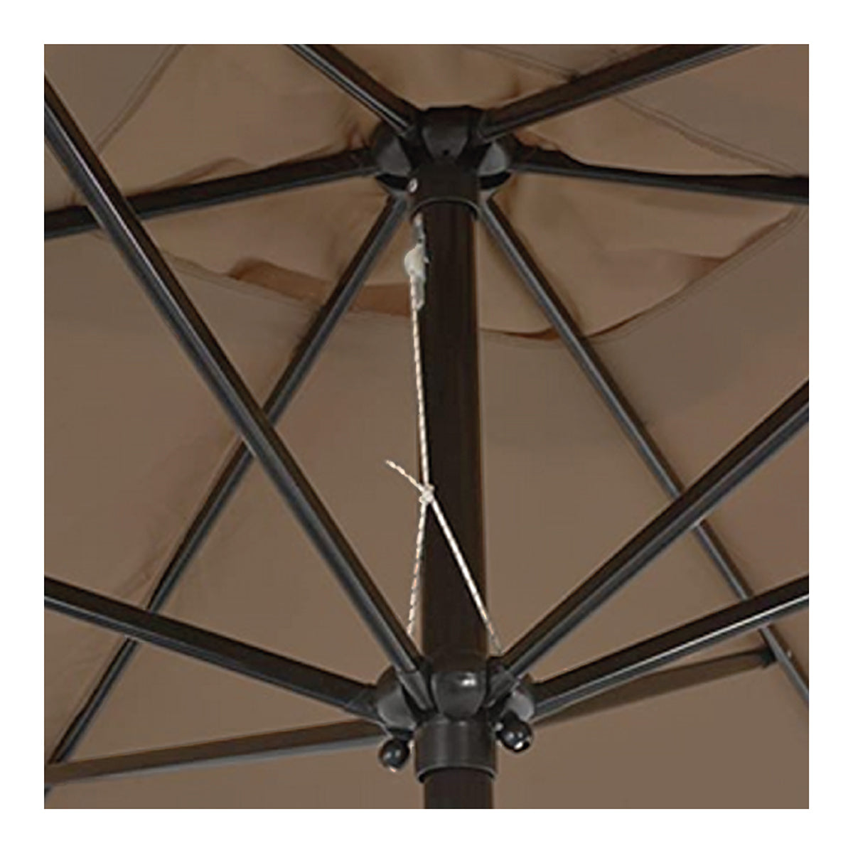 Sombrilla de Jardín Anti UV Ø 3 M Topo