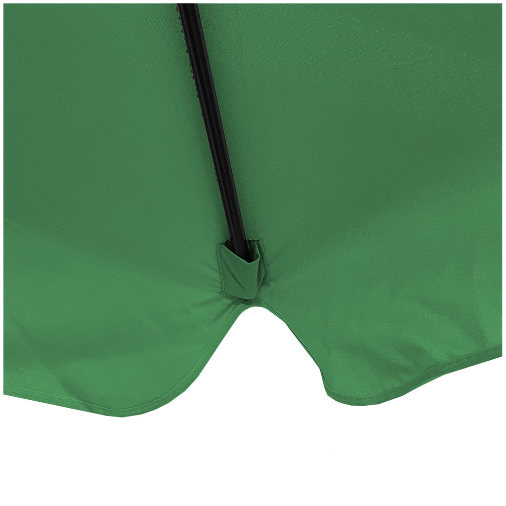 Sombrilla de 3 M con Faldón y Forro Anti UV Verde