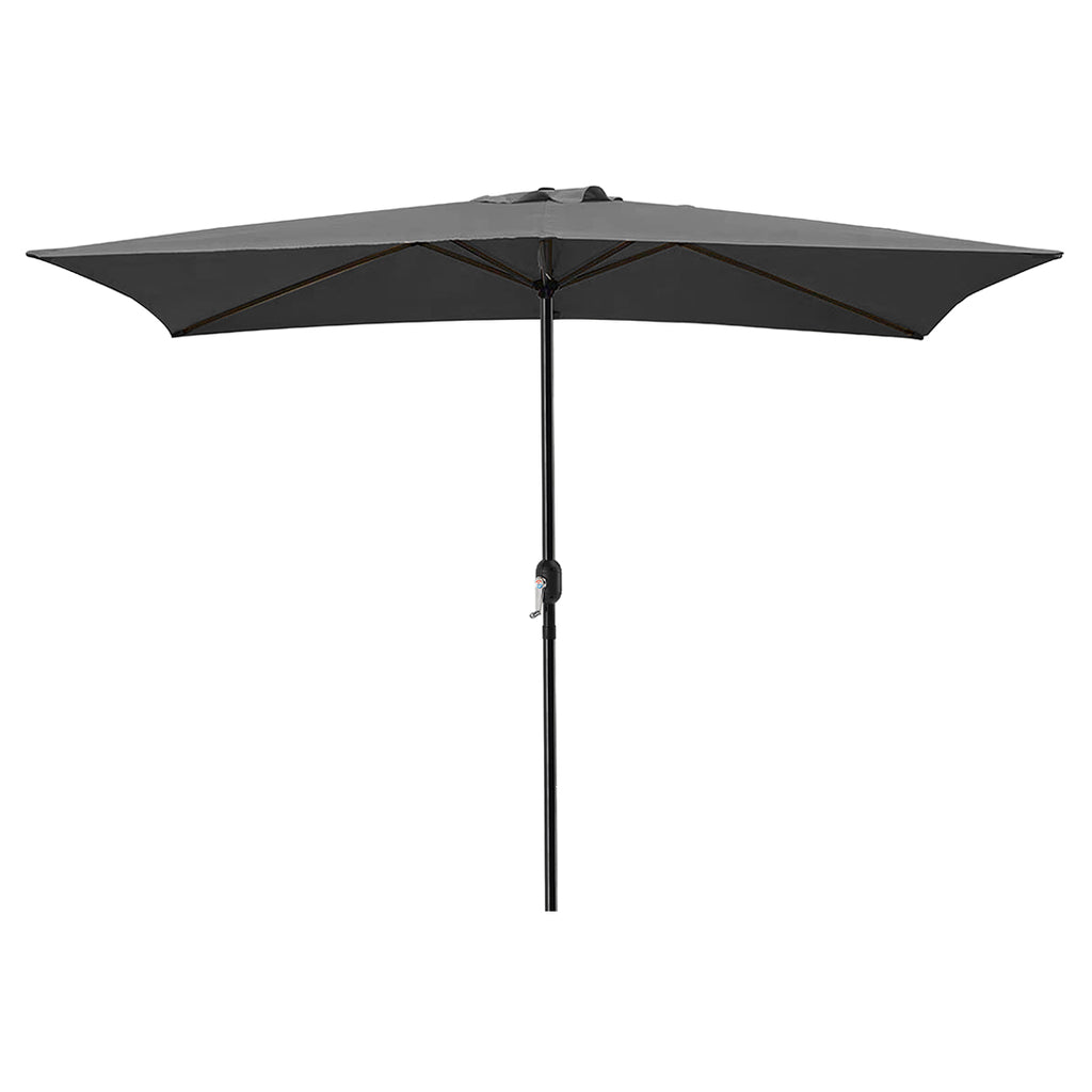 Sombrilla Rectangular de Jardín Anti UV Ø 2x3 M Antracita