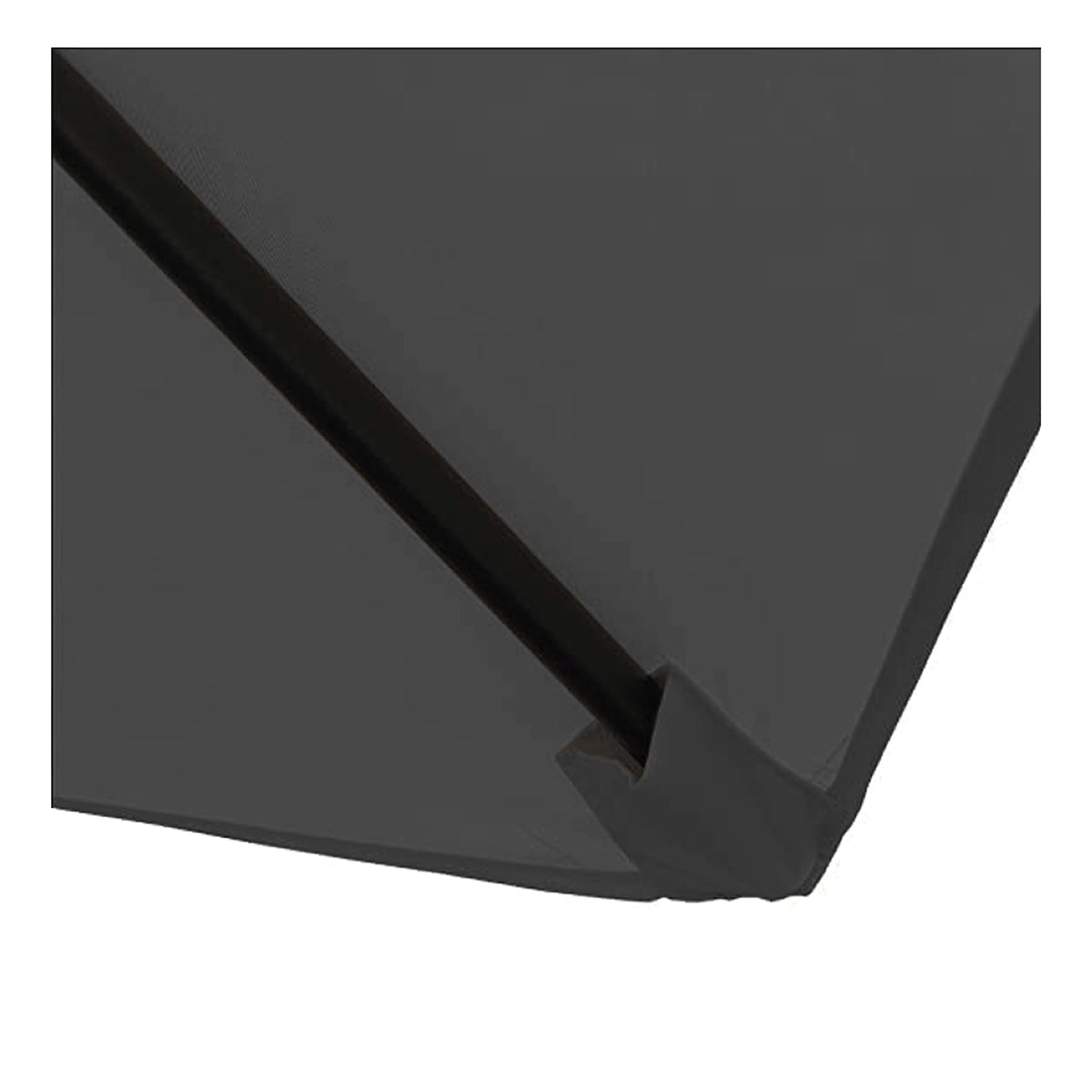 Sombrilla Rectangular de Jardín Anti UV Ø 2x3 M Antracita