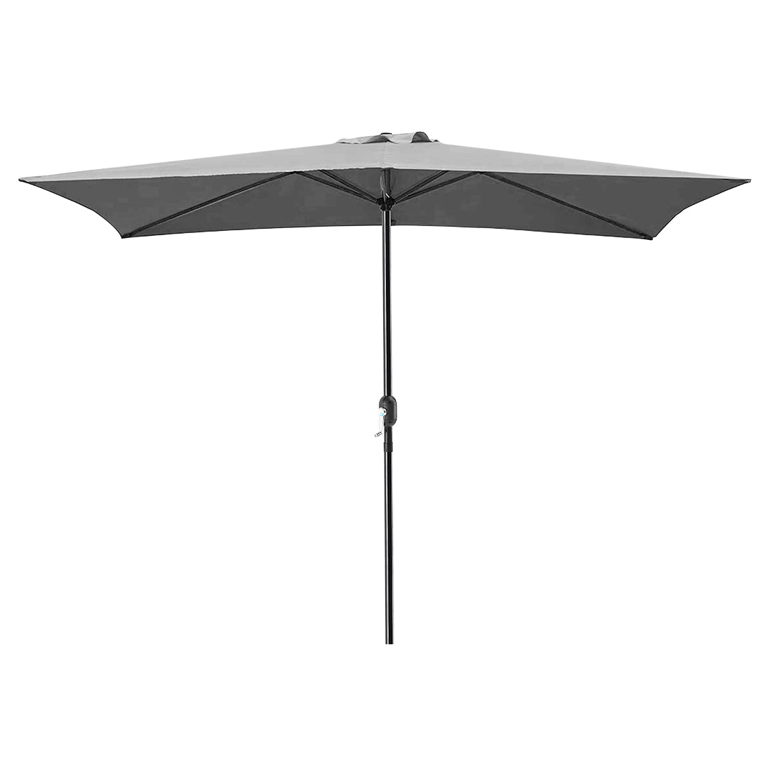 Sombrilla Rectangular de Jardín Anti UV 2x3 M Gris