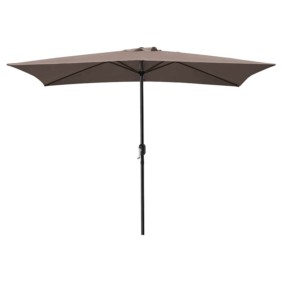 Sombrilla Rectangular de Jardín Anti UV 2x3 M Topo