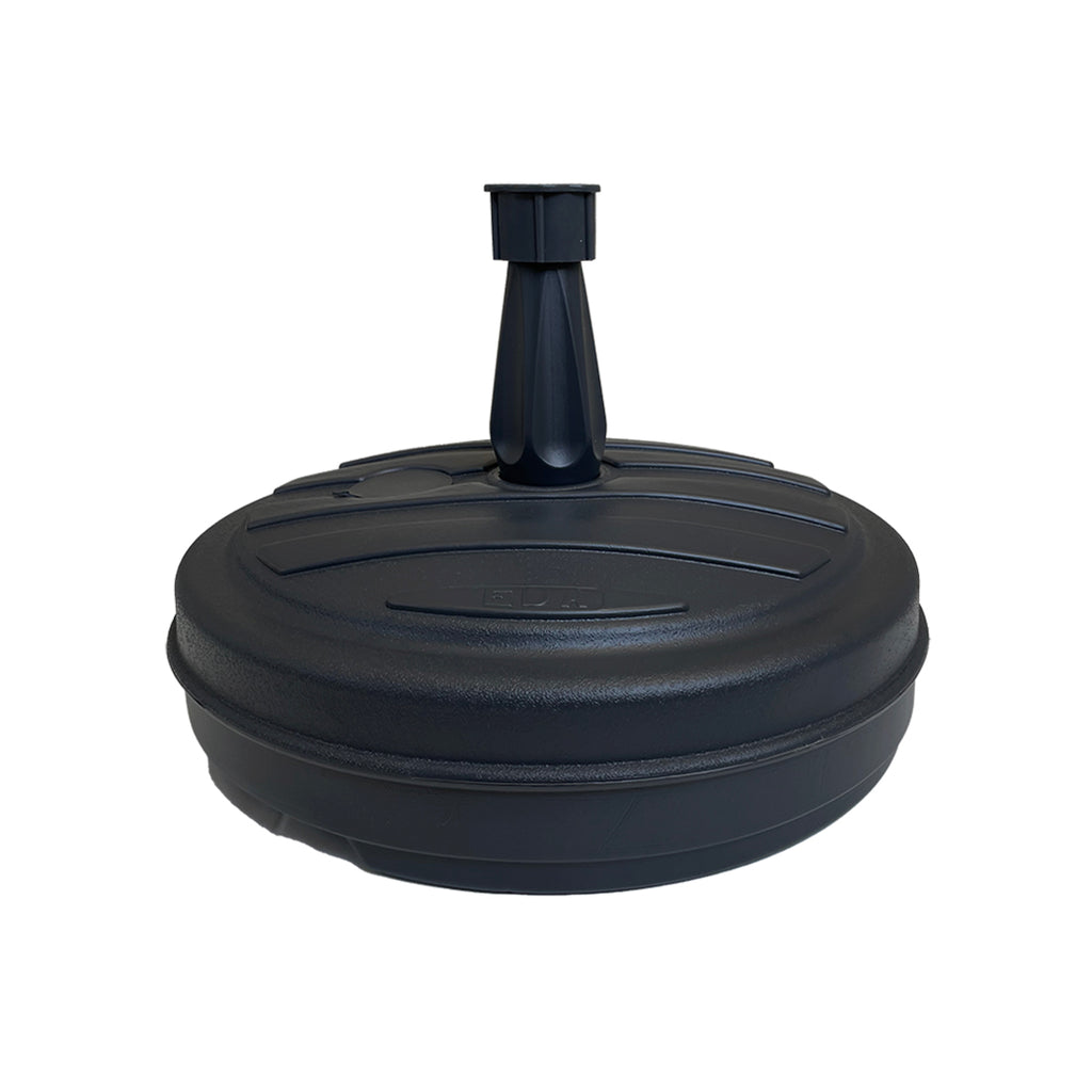 Base de Sombrilla Rellenable 13 Litros Negro