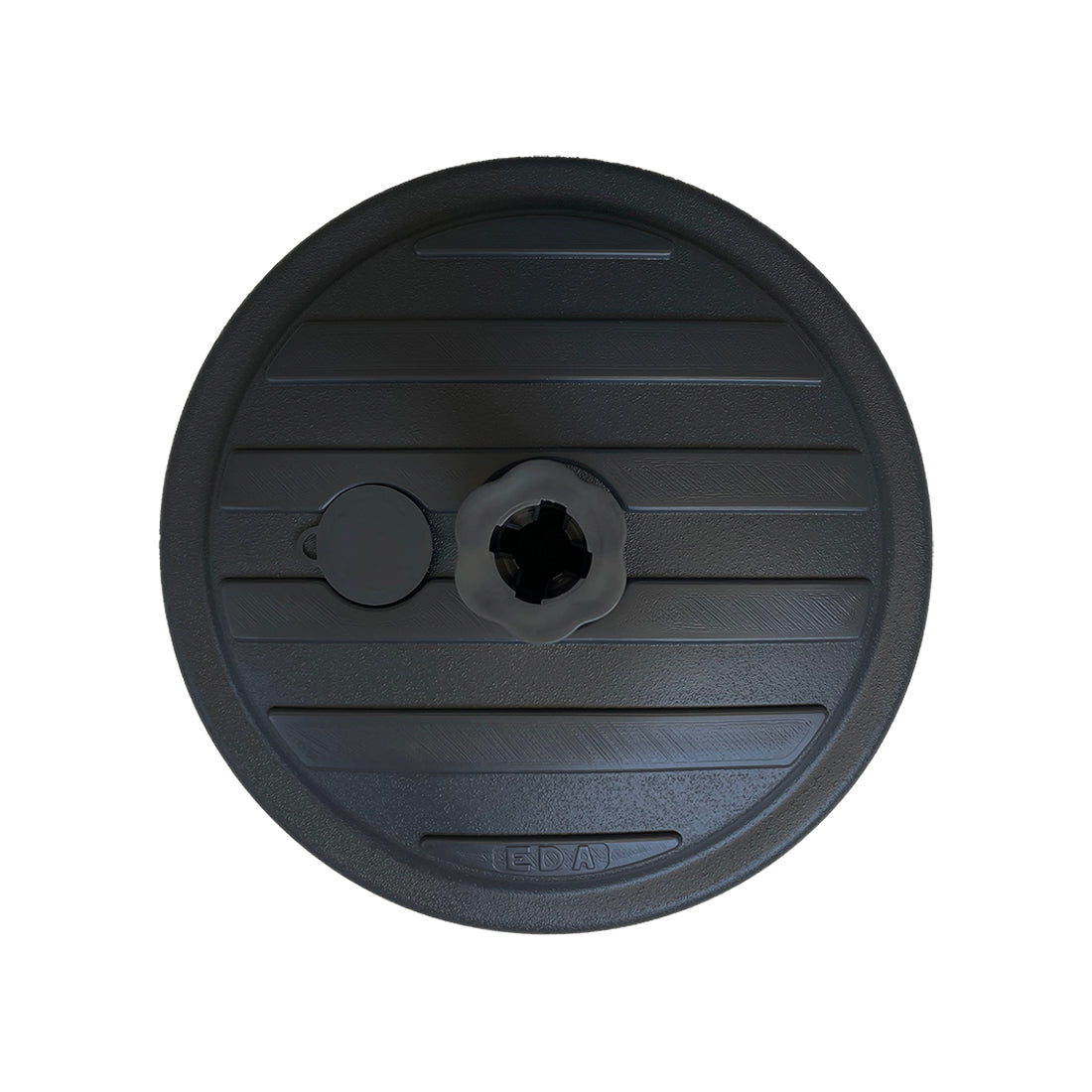 Base de Sombrilla Rellenable 13 Litros Negro