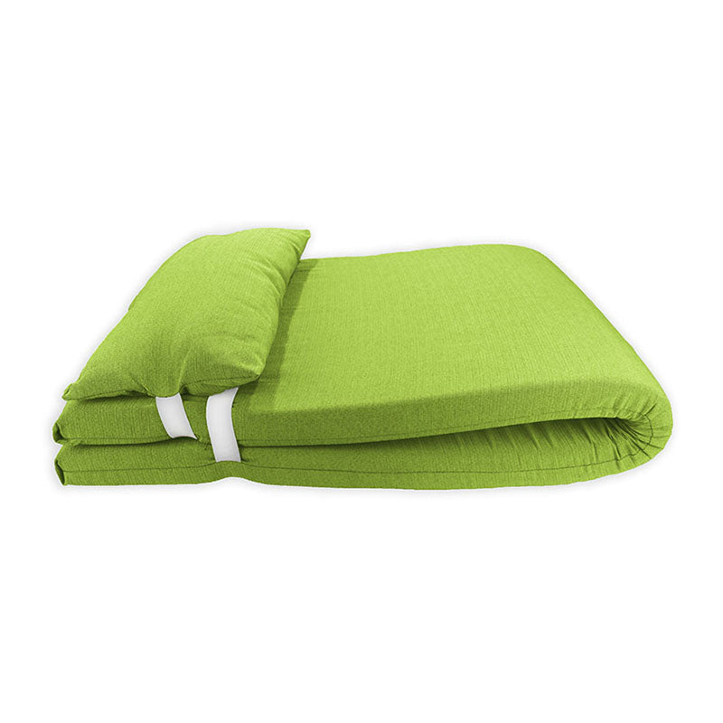 Colchón Tumbona con Cojín Desenfundable Pistacho 180x60 cm