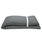 Colchón Tumbona Desenfundable Gris Oscuro