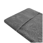 Tumbona Enrollable con Cabezal 180x50x4 cm Gris