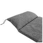 Tumbona Enrollable con Cabezal 180x50x4 cm Gris